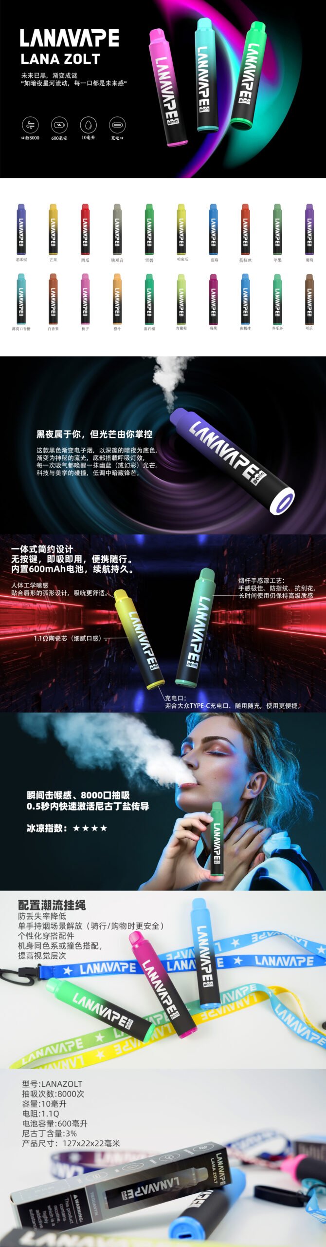 微信图片_20250421233329 LANA 抛棄式8000口一次性✨可充電🔋超大容量👍時尚單品🔥活動 【滿8送1請備注口味】